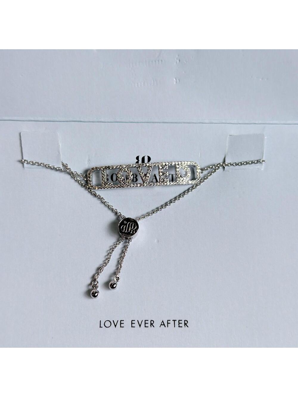 Bomb Party Love Ever After "The Loved Sparkle Bar Bracelet" RBP3751 RETRO